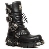 New Rock Metallic Collection Gothic Boots M.391-S1 | Angel Clothing