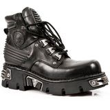 New Rock Metallic Collection Ankle Boots M.924-S1 | Angel Clothing