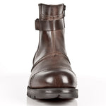 New Rock Brown Motorock Boots M.MR013-S2 | Angel Clothing