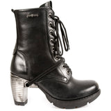 New Rock Black Steel Trail Boots M.TR001-S1 | Angel Clothing