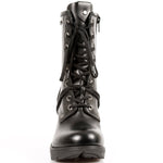 New Rock Black Steel Trail Boots M.TR001-S1 | Angel Clothing