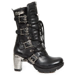 New Rock Trail Boots with Cross and Bats M.TR090-S1 | Angel Clothing