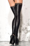 Me Seduce ST01 Wetlook Stockings | Angel Clothing