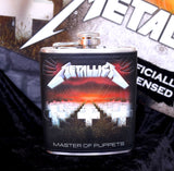 Metallica Master of Puppets Hip Flask | Angel Clothing