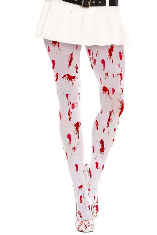 Music Legs Bloody Tights | Angel Clothing