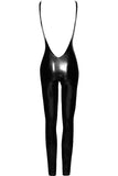 Noir Handmade Backless Catsuit | Angel Clothing