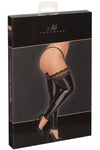 Noir Handmade Plus Size Thigh High Stockings | Angel Clothing