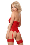 Obsessive Red Corset | Angel Clothing
