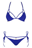 Obsessive Sexy Blue Bikini (S, L) | Angel Clothing