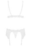 Obsessive White Lingerie Set | Angel Clothing