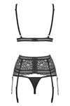 Obsessive Ailay Lingerie Set (L/XL) | Angel Clothing