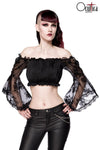 Ocultica Long Sleeve Lace Top | Angel Clothing