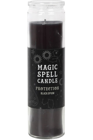 Opium Protection Spell Candle | Angel Clothing