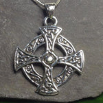 Seventh Sense Celtic Cross Pendant Silver | Angel Clothing