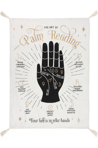 Palm Reading Wall Tapestry | Angel Clothing