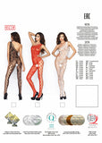 Passion BS036 Bodystocking Red | Angel Clothing