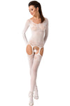 Passion BS055 Bodystocking White | Angel Clothing