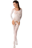 Passion BS055 Bodystocking White | Angel Clothing