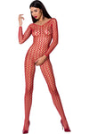 Passion Bodystocking BS068 Red | Angel Clothing