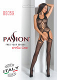 Passion Bodystocking BS059 White | Angel Clothing