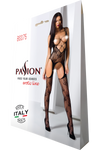 Passion Bodystocking BS075 Black | Angel Clothing
