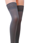 Passion Topina Grey Stockings ST006 80 Den | Angel Clothing