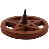 Pentagram Incense Cone Holder | Angel Clothing