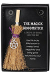 Pentagram Mini Magick Broomstick | Angel Clothing