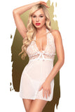 Penthouse Sweet and Spicy Chemise White | Angel Clothing