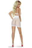 Provocative Sexy Dress White | Angel Clothing