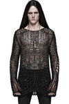 Punk Rave Hollowed-Out Sweater | Angel Clothing