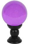 Purple Crystal Ball on Stand Large | Angel Clothing