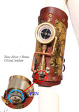 RQBL Steampunk Arm Gauntlet Compass LED | Angel Clothing