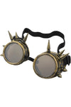 Steampunk Spike Goggles Brass | Angel Clothing