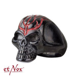 etNox Black Skull Ring | Angel Clothing