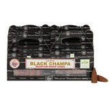 Satya Black Champa Backflow Dhoop Cones | Angel Clothing
