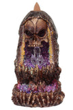 Skull Crystal Cave LED Backflow Incense Burner | Angel Clothing