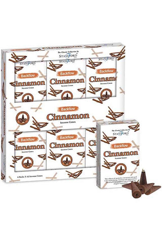 Stamford Cinnamon Backflow Incense Cones | Angel Clothing