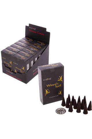 Stamford Wizard Black Incense Cones | Angel Clothing