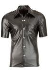 Svenjoyment Leather Imitation Shirt | Angel Clothing