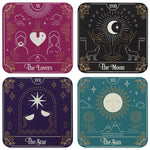 Tarot Card Coaster Set | Angel Clothing