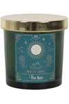 The Sun White Sage Tarot Candle | Angel Clothing