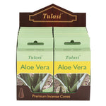 Tulasi Aloe Vera Incense Cones | Angel Clothing
