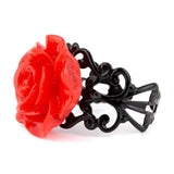 etNox Echt Red Rose Ring | Angel Clothing