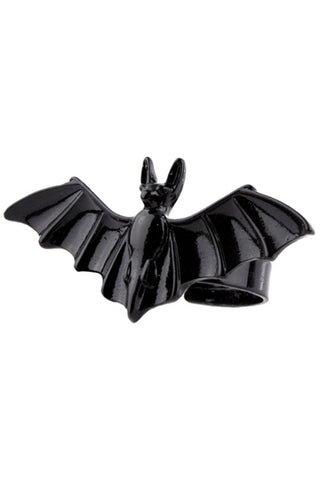 etNox Black Bat Ring | Angel Clothing