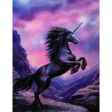 Anne Stokes Black Unicorn Picture | Angel Clothing
