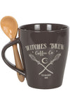 Witches Brew Coffee Co. Mug and Spoon Set | Angel Clothing