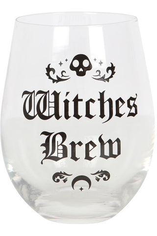 Witches Brew Stemless Wine Glass | Angel Clothing