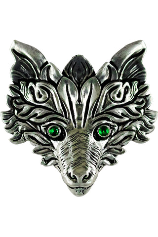 Witches Familiars Green Fox Pendant | Angel Clothing