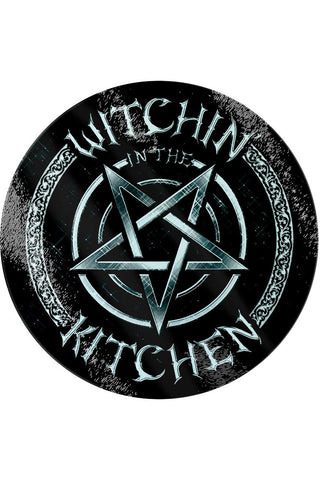 Witchin In The Kitchen Glass Chopping Board | Angel Clothing